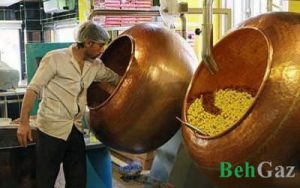 نمایی از کارگاه تولید نقل